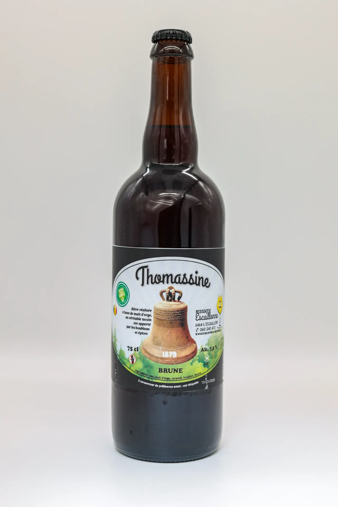 Thomassine 75 cl et vidange