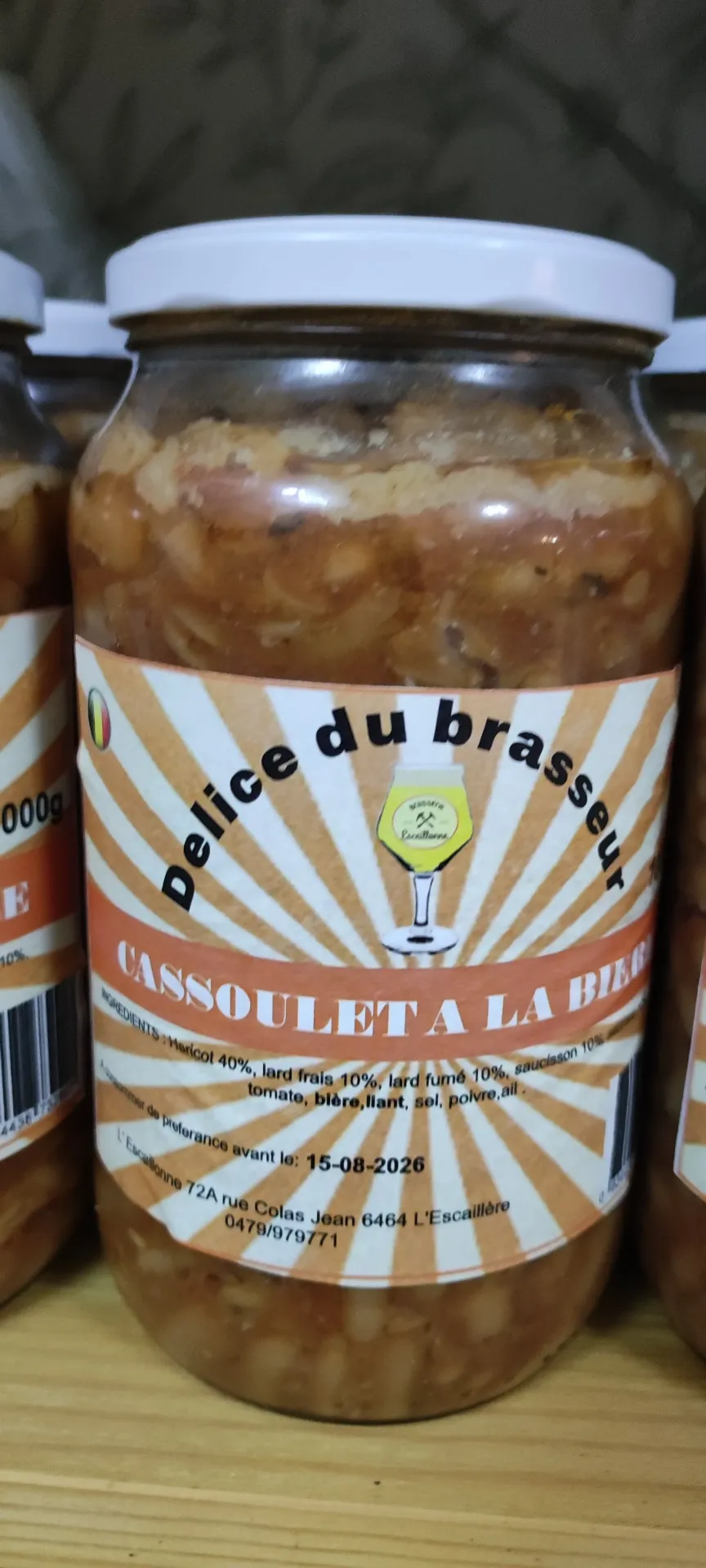 Cassoulet à la bière 1 KG